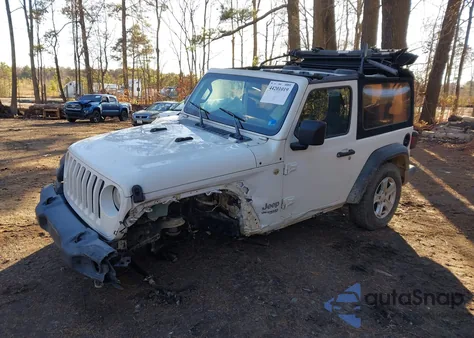 2020 Jeep Wrangler Sport S 4X4 from USA, damaged, VIN 1C4GJXAN5LW313352